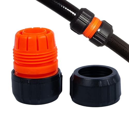 Adaptador Para Manguera De Jardín - Accesorios De Cierre Antifugas,Adaptador De Grifo Para Reparación De Tubería De Manguera De 19 mm - Para Válvula HVAC Riego Lavado De Coche Cuidado Del Césped Limpi