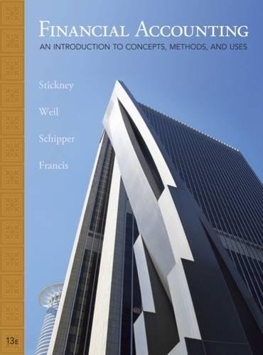 Financial Accounting: An Introduction to Concepts, Methods and Uses 13TH and NEWEST EDITON 20009 (Hardcover)