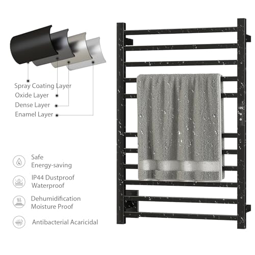 Famwov HTS800*550/5+6 Heated Towel Rack, Electric Towel Warmer thumb #4