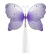The Butterfly Grove Emily Butterfly Curtain Tieback for Baby, Purple Wisteria, Small/5" x 4"