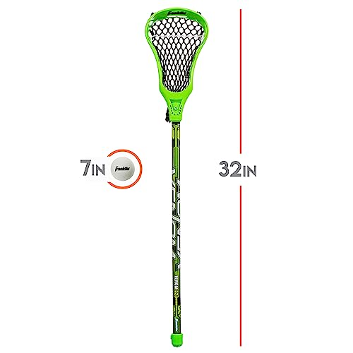 Franklin Sports Future Champs Youth Lacrosse Set - 32 In - Blue + Green - image 3