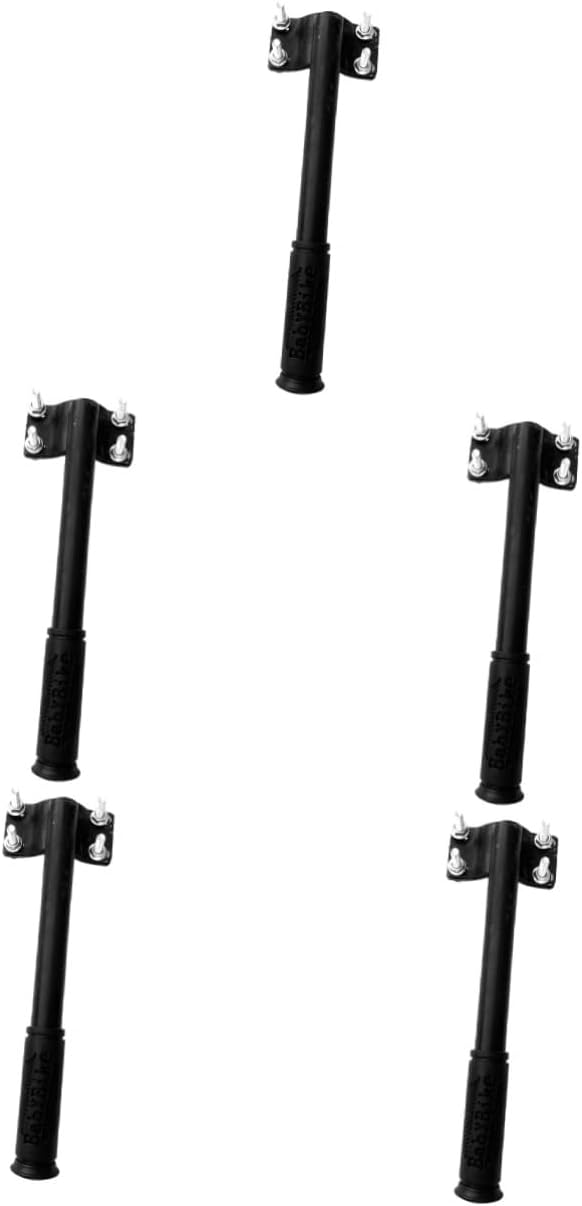BESPORTBLE 5pcs Outdoor Bike Armrest Handle Non- Safety Handrail for Rear Bike Seat Easy to Install and Remove Comfortable Support