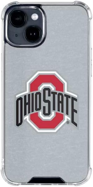 Skinit Clear Phone Case Compatible with iPhone 15 - Officially Licensed Ohio State University OSU Logo Design