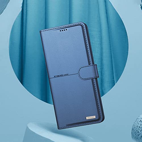 Image of KIVANO Compatible with Xiaomi Poco M5 Flip Cover | Leather Finish | Inside Pockets & Inbuilt Stand | Shockproof Wallet Style Magnetic Closure Back Cover Case