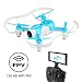 Produktbild Drohne mit Kamera 720P HD, Cellstar WiFi live Übertragung Helikopter Drohne App Steuerung mit Luftdruck Höhenhaltung,Schwerkraftsensor und Headless Modus 9min Flugzeit Aufladebar Quadrocopter (Blau)