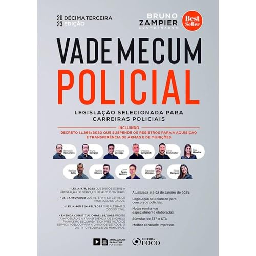 Vade mecum policial – Legislação selecionada para carreiras policiais