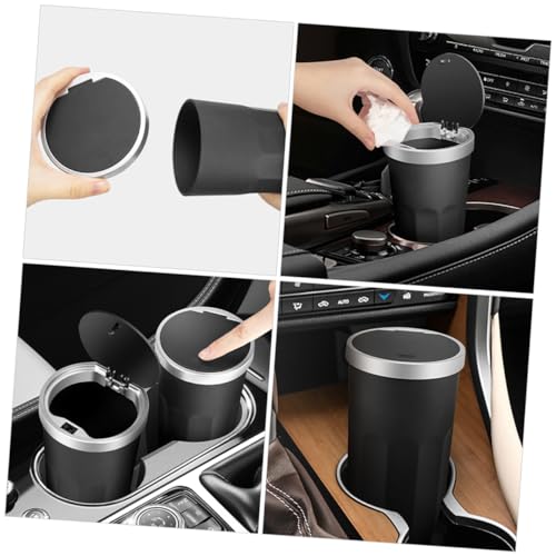 Poubelle de voiture Gatuida compacte pour support gobelet x4