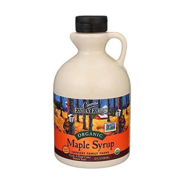 Coombs-Family-Farms-Maple-Syrup-Organic-Grade-A-Dark-Color-Robust-Taste-32-Fl-Oz Coombs Family Farms Maple Syrup, Organic, Grade A, Dark Color, Robust Taste, 32 Fl Oz