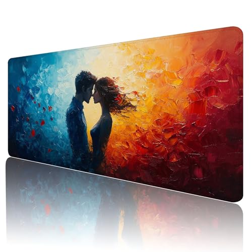 Grand tapis de souris gamer 700 x 300 mm antidérapant et étanche pour bureau d'ordinateur Z-64