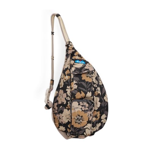 Image of KAVU Mini Rope Bag, Cotton Canvas Crossbody Sling for Travel