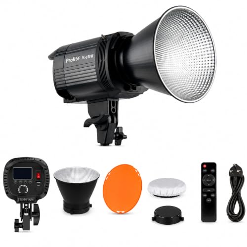 Image of Prolite PL-150W Daylight COB LED Studio Light, 5600K Bowens Mount