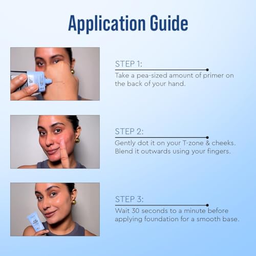 Image of Million Colors Blur Primer | Matte Finish and Oil Control| Hydrating Makeup Base Infused With Hyaluronic Acid | 2-in-1 Primer and Sunscreen SPF 50 PA+++ For All Skin Types - 30ml