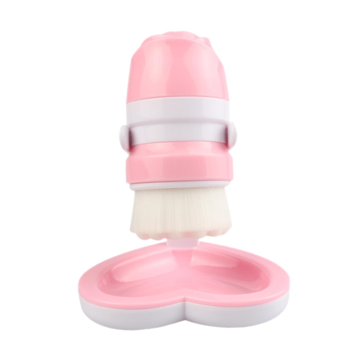 VICASKY Deep Cleansing Facial Brush Face Massage Cleaner Fiber Wool Bristles Ergonomic Design Suitable for All Skin