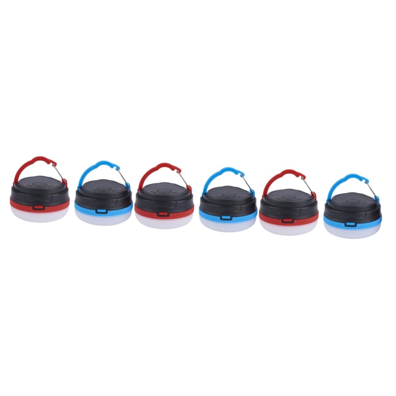 HANABASS 6 Stk Led-campinglampe Campinglampe Mit Lampenschirm Leichte Campinglampe Zeltlampe Im Freien Batterien Nicht Enthalten Campinglampe Für Den Innenbereich Zelt Lichter Draussen