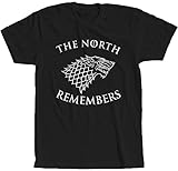 The North Remembers Shirt Westeros White Walkers GoT Arya Jon Stark L