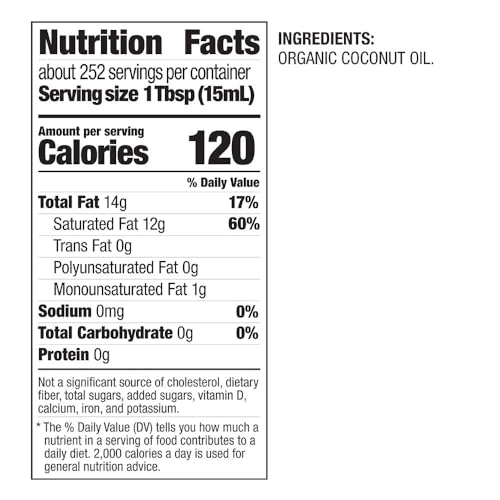 BetterBody Foods Refined Organic Coconut Oil with Neutral Flavor and Aroma, Non-GMO, Cooking Oil, 1 Gallon - Image 3