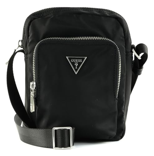 Crossbody GUESS Certosa nylon eco noir idéal pour vos déplacements urbains