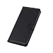 Produktbild HAOTIAN Hülle für Asus Zenfone 7 Pro ZS671KS Hülle, Flip Wallet Case Cover, [Flip Stand/Kartensteckplatz] Anti-Rutsch Leder PU Handyhülle Schutzhülle mit Magnet/Geldbörse/Halter, Schwarz