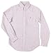Polo Ralph Lauren Men's Standard-Fit Solid Oxford Shirt, VIOLET (L)