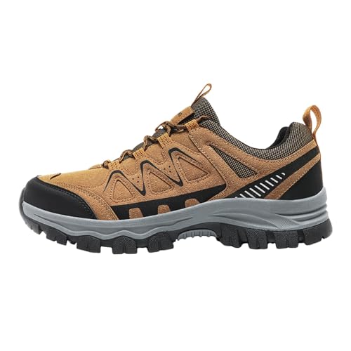 Zapatos de trekking para hombre, impermeables, zapatillas de trailrunning de hiking, trekking, anchas, botas de montaña, zapatos de montaña, transpirables, para exteriores, zapatos anchos, 011
