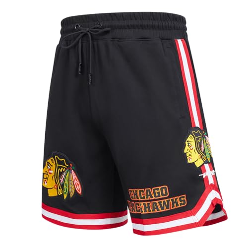 Pantalones cortos NHL hombre Pro Standard Classic Chenille negro