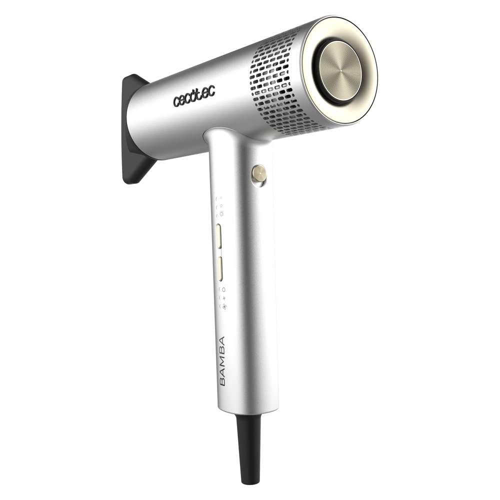 Cecotec Haartrockner BLDC-Motor IoniCare RockStar Aluminum, 2000W | Echte Ionen für Glanz, Hydration, Antifrizzeffekt Durch Ionentechnologie, Aluminium-Gehäuse für Widerstandsfähigkeit, Robust