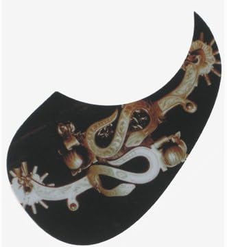 Acoustic Guitar Custom Pickguard - Boot Spurs