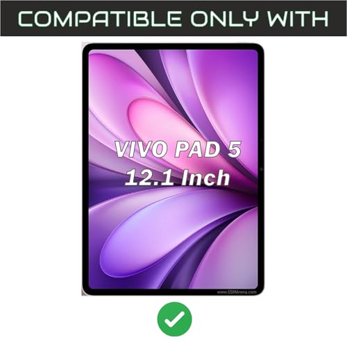 Image of Privacy Anti Peep Matte Screen Guard Compatible With Vivo Pad5 / iQOO Pad 5(12.1 Inch Tablet) Anti Spy Blue Light Block Screenguard Not a Tempered Glass Screen Protector