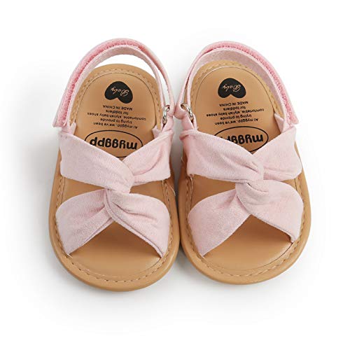 Image of RVROVIC Baby Boys Girls Sandals Premium Infant Summer Outdoor Shoes PU Lightweight Soft Anti-Slip Sole Toddler Prewalker