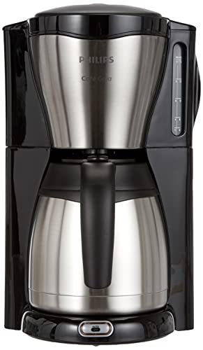 Philips Cafetera - Jarra Térmica 1.2L, hasta 15 Tazas, Acero Inox, Plateado/Negro (HD7546/20) - Imagen 3