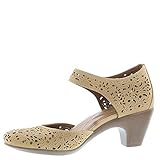 Easy Spirit Women's Cindie Dress Pump, Natural Nubuck, 9 M US