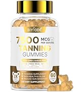 BIYODE Tanning Gummies Supplement for Women: Sun Kissed Glow Gummies with Astaxanthin Lycopene Ve...