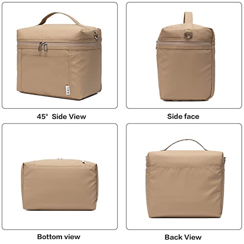 Image of NOL Natural Organic Lifestyle Insulated Lunch Bags for Women Cooler Bag Lightweight Nylon Waterproof Lunch Box For Work