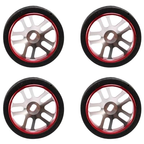 RC�J�[�A�b�v�O���[�h�p�[�c Compatible With Wltoys K969 K989 For Dgawd For Mini-Z 1/28 RC�J�[�A�N�Z�T���[�p�[�c 4�� RC�J�[�^�C���z�C�[��