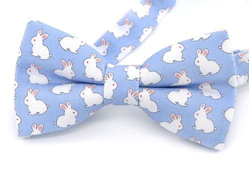 Image of OCIA Cute Pattern Pre-tied Bow Tie Adjustable Bowties for Adult & Children