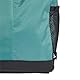 adidas Unisex Essentials Linear Duffel Bag, Powder Teal/Black/White, S