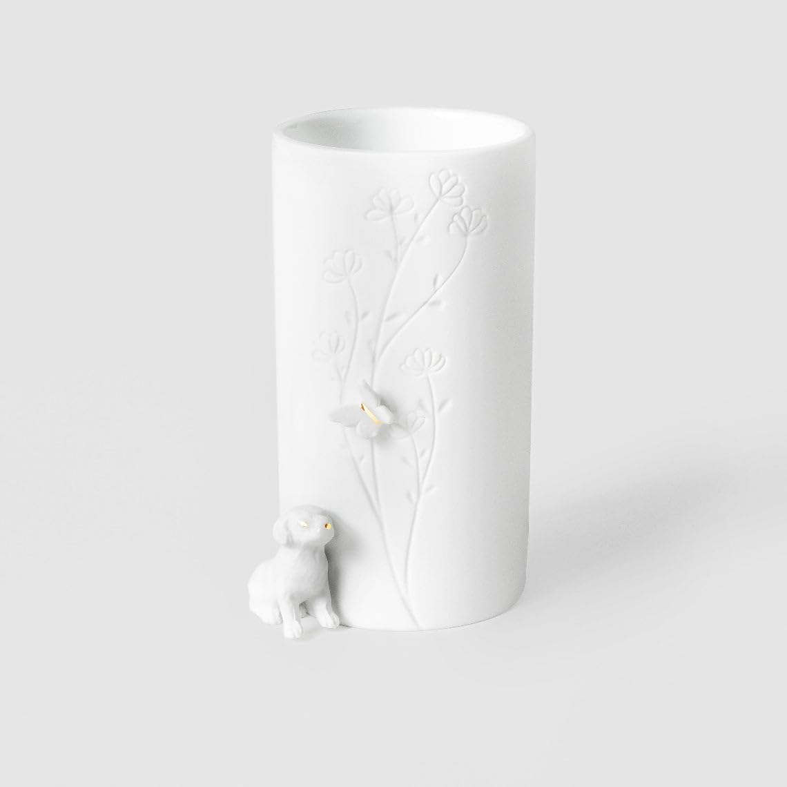 Räder Porcelain Stories Vase Dog Standing