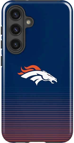 Skinit Impact Phone Case Compatible with Galaxy S25 - Officially Licensed NFL Denver Broncos Breakaway Design