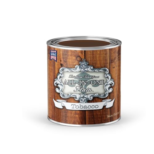 Heirloom Traditions All-in-ONE Gel Stain, Tobacco (Rich Brow...