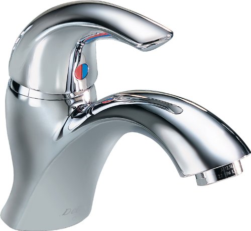 DELTA FAUCET 22C601 Single Hole, 6.25 x 1.98 x 6.25 inches, Chrome