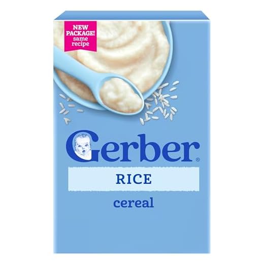 Gerber Stage 1 Rice Cereal, Non-GMO, 8 Oz, 5 Pack