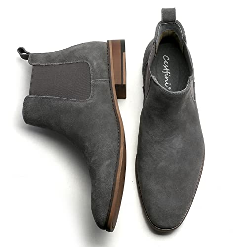 Cestfini Chelsea Boots Men Classic Elastic Dress Boots Casual Men's Chelsea Ankle Boots2