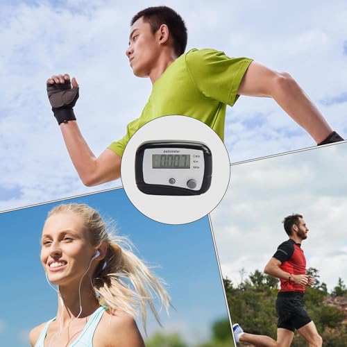 Stufenschalter wandeln, genaue Schrittz&auml;hler,Digital LCD Display Walking Calorie -Schrittz&auml;hler | Leichtgewichtige, Laufstufe mit Clip f&uuml;r M&auml;nner Frauen Kinder Erwachsene, Senioren