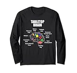 El diseño "Tabletop Brain" es para todos los que aman jugar a los juegos de mesa en su tiempo libre. Para hombres y mujeres a los que les gustan los juegos de cartas, meeples y dados. Un diseño divertido para demostrar lo mucho que te gustan los juegos de