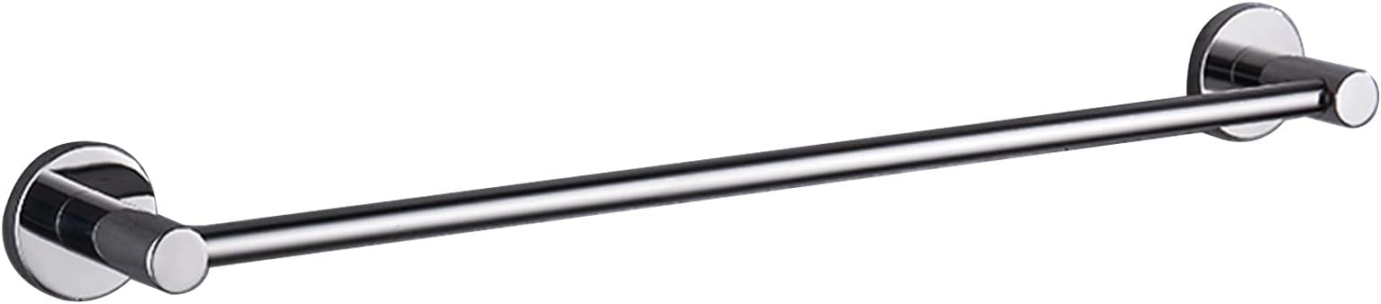 Large Size Bath Towel Rail Bar, SUS 304 Stainless Steel Single Towel Rack, 30cm-120cm, Wall Mounted Bathroom Kitchen Accessories, Polished Silver Finish Size 30cm