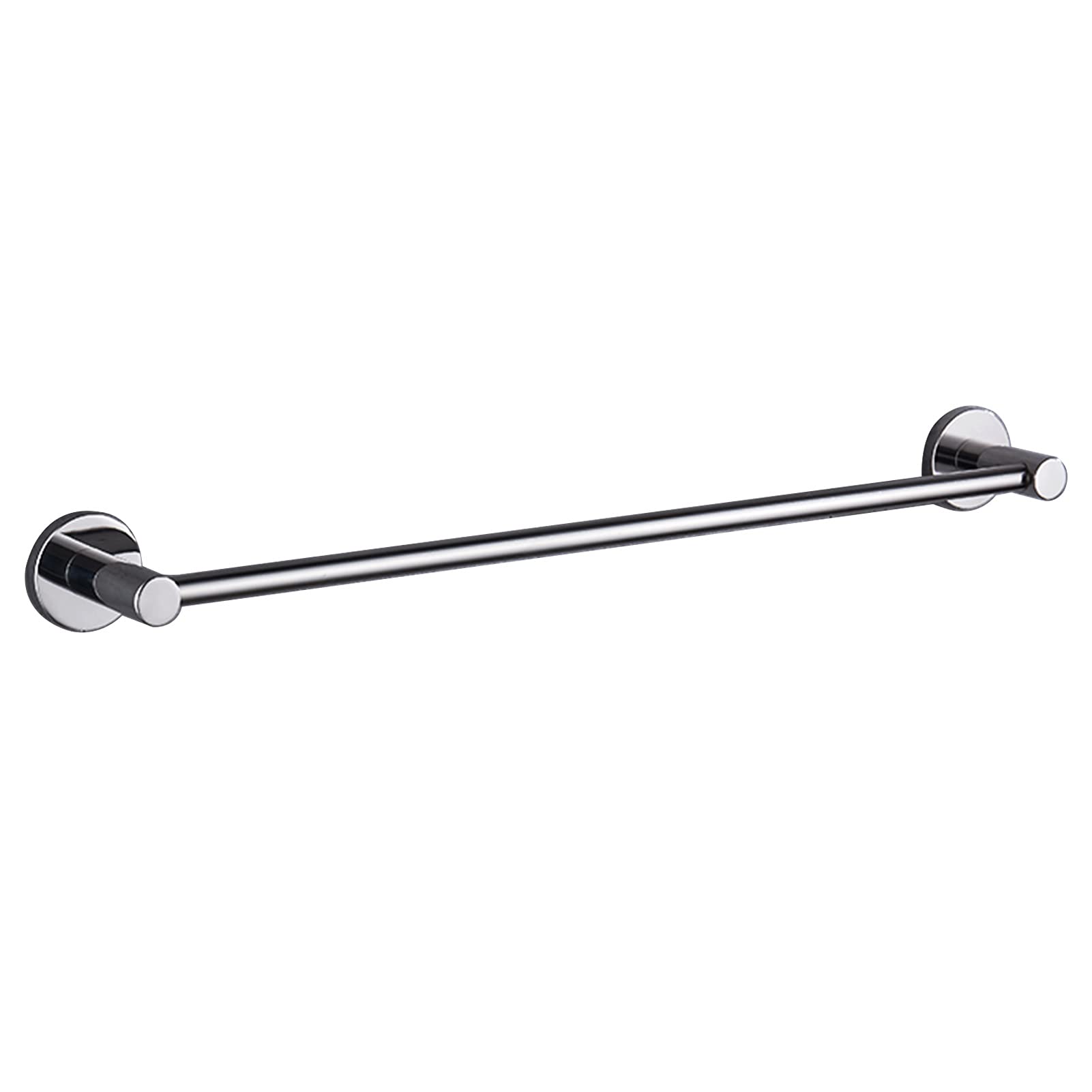 Large Size Bath Towel Rail Bar, SUS 304 Stainless Steel Single Towel Rack, 30cm-120cm, Wall Mounted Bathroom Kitchen Accessories, Polished Silver Finish (Size : 120cm)