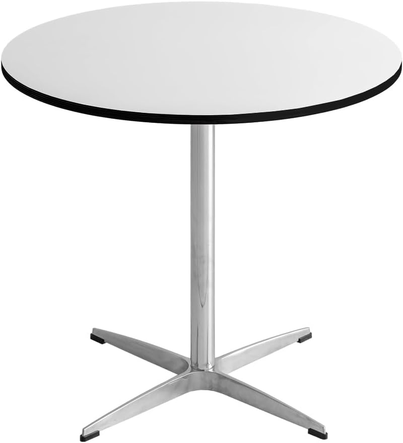 smoo カフェテーブル 円形 直径80cm ダイニングテーブル 丸 白