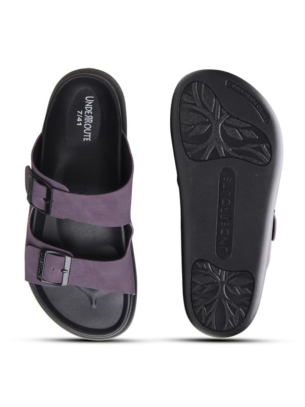 Image of UNDERROUTE mens Underroute Urgh 03 Stylish Durable Soft Footbed Synthetic Casual Sandals for Men Sandal