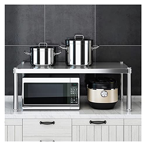 Support de four à micro-ondes 2 niveaux pour libérer un petit comptoir - 2
