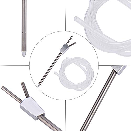 Tubo Pitot de metal para velocímetro de aire con tubo de silicona miniatura 6